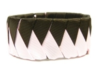 Bowdabra Blog Chevron Ribbon Bracelet